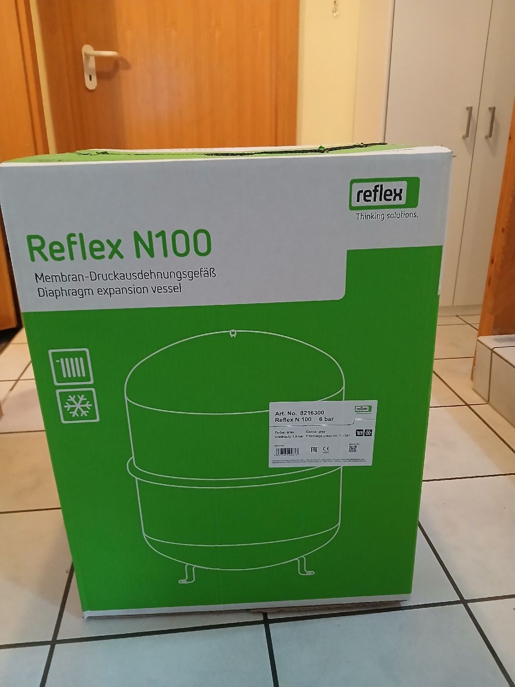 Radiatori: expansionsgefäss Reflex N 100 – Nuovo e nell'imballaggio originale da Untervaz venduto da Chistell01 1