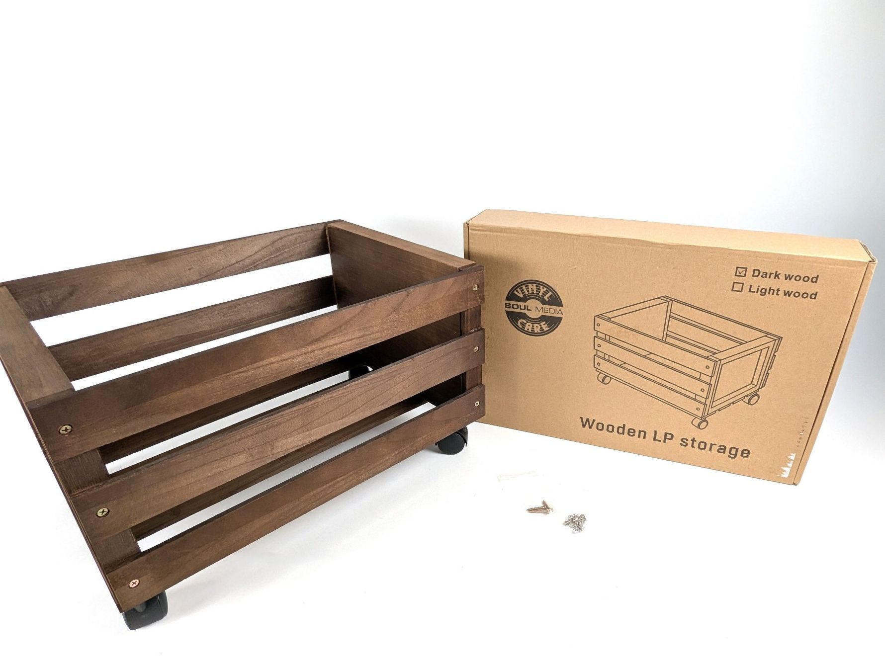 Caisses de transport: SOULMEDIA Holzkiste mit Räder – Neuf (Voir description) à Dintikon par Restwert_Dintikon