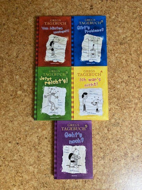 Libri: Gregs Tagebuch Band 1-5 – Usato da Segnas venduto da clacli 2