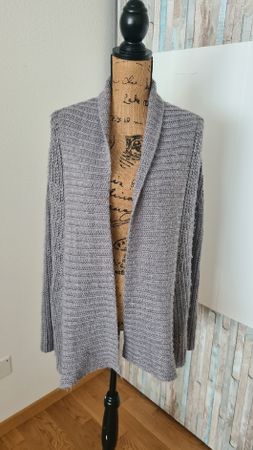Grauer Strickjacke XS/S von Chicorée
