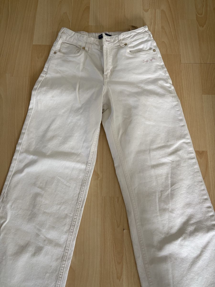 Pantaloni: Jeans Grösse 152 weiss neuwertig – Nuovo (secondo la descrizione) da Engelburg venduto da ynnoc19
