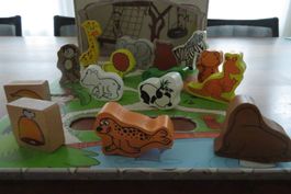 Holztiere Zoo