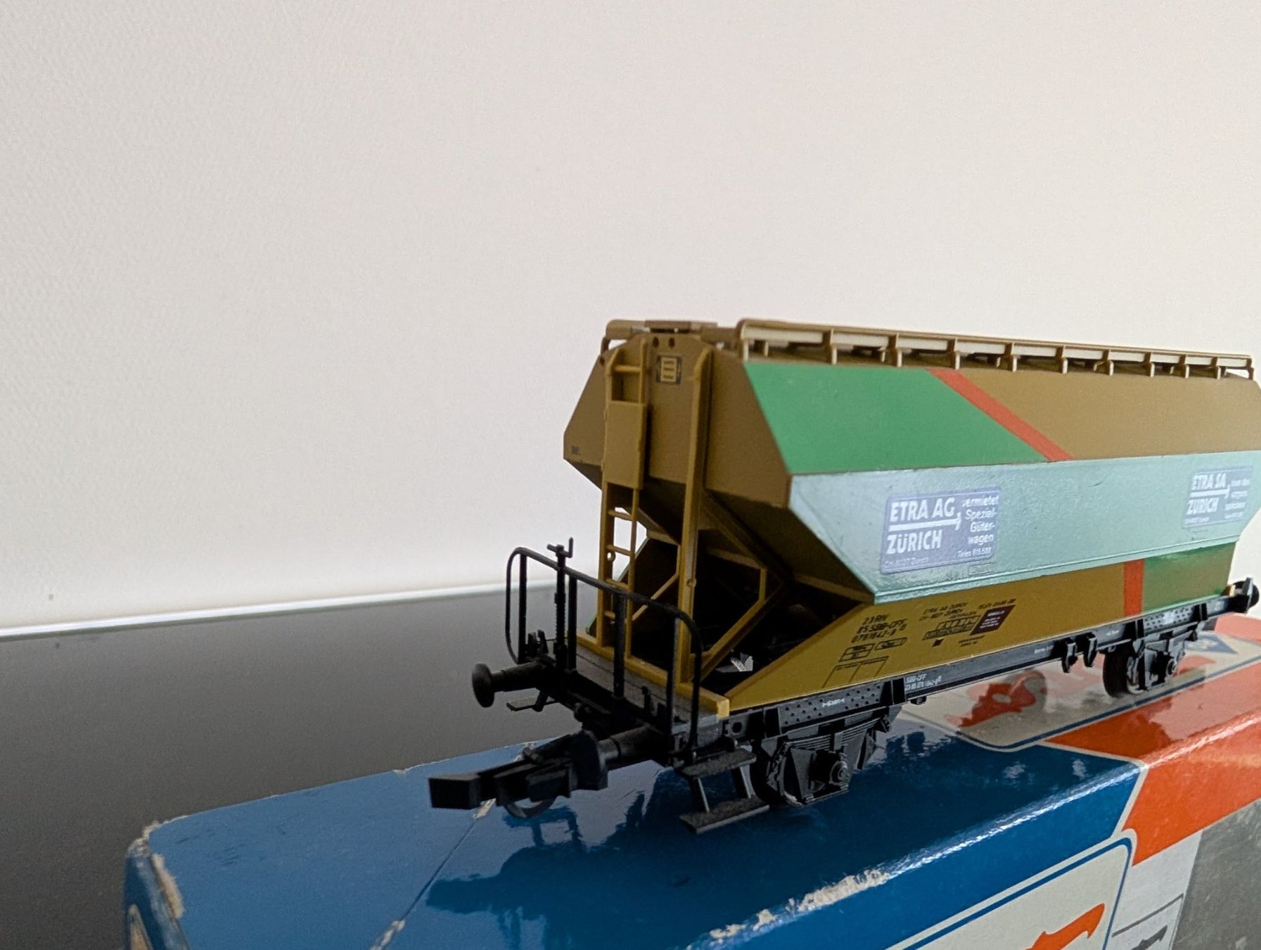 Roco Modelleisenbahnen: Roco 46394 SBB Silowagen ETRA DC – Gebraucht aus Stein/AG von sborn 1