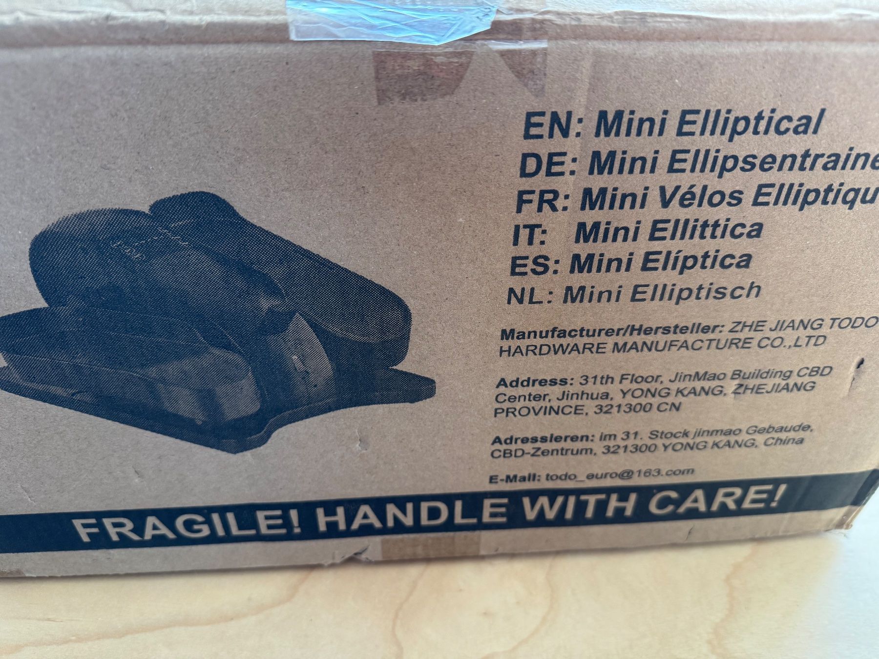 Hometrainer: Mini Ellipsentrainer, neu – Nuovo e nell'imballaggio originale da Rorschacherberg venduto da beeechen 1