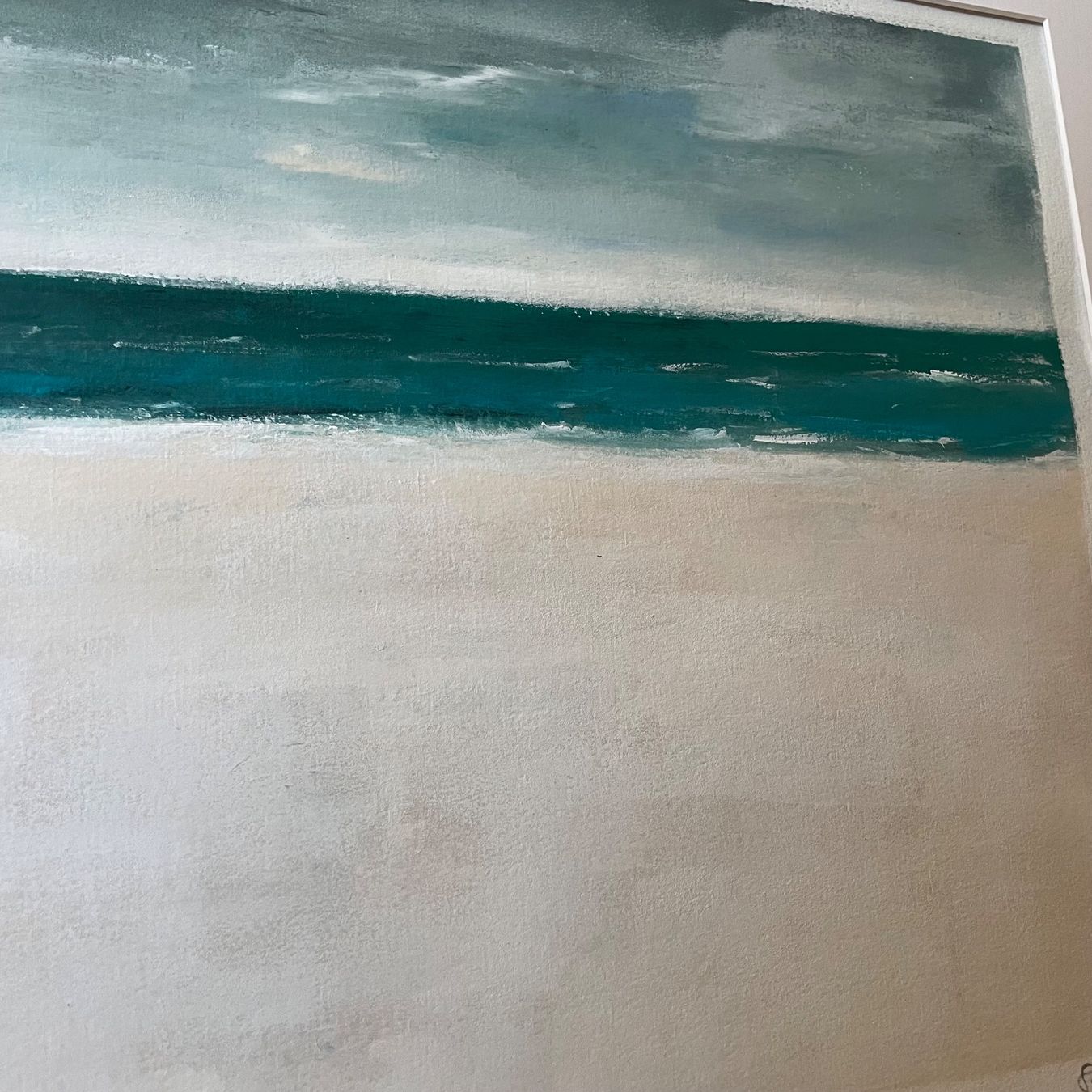 Gemälde: Strand Meer Boot Moderne Kunst Impressionismus Acryl Bammert – Neu (gemäss Beschreibung) aus St. Niklausen LU von Stefan_Bammert_Art 3