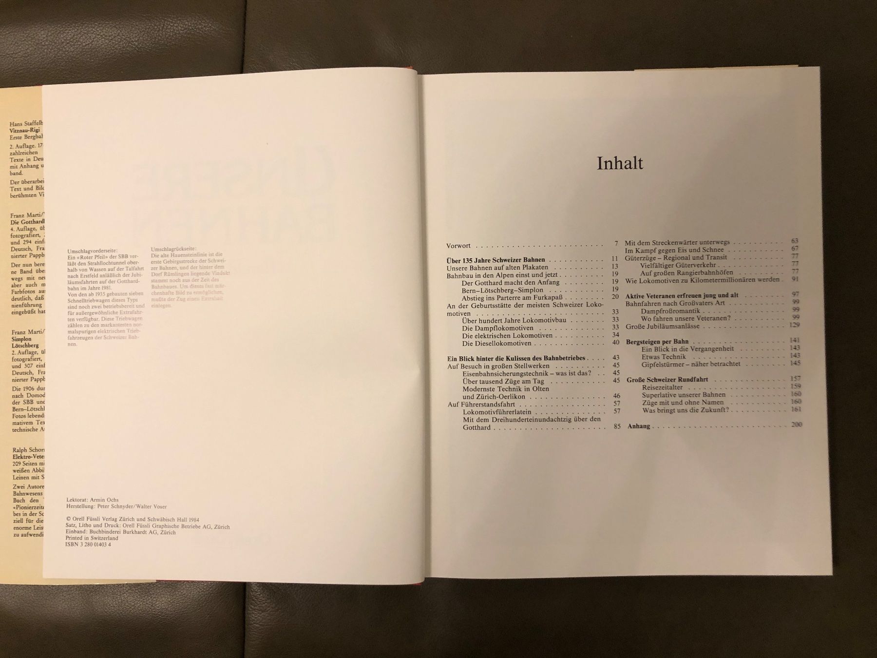 Libri: Buch Unsere Bahnen, Harald Nave – Usato da Nunningen venduto da anclaudia 1