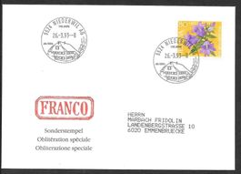 Sonderbrief S. 1467 1000 Jahre Niederwil AG 26.3.1993