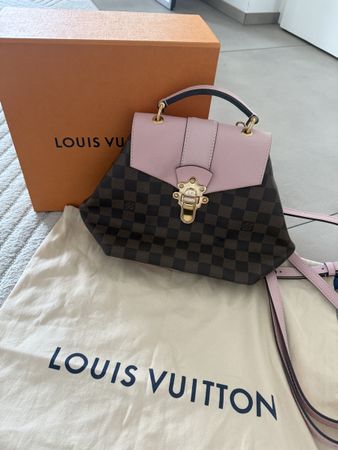 Louis Vuitton Clapton Backpack Damier Ebene wie neu