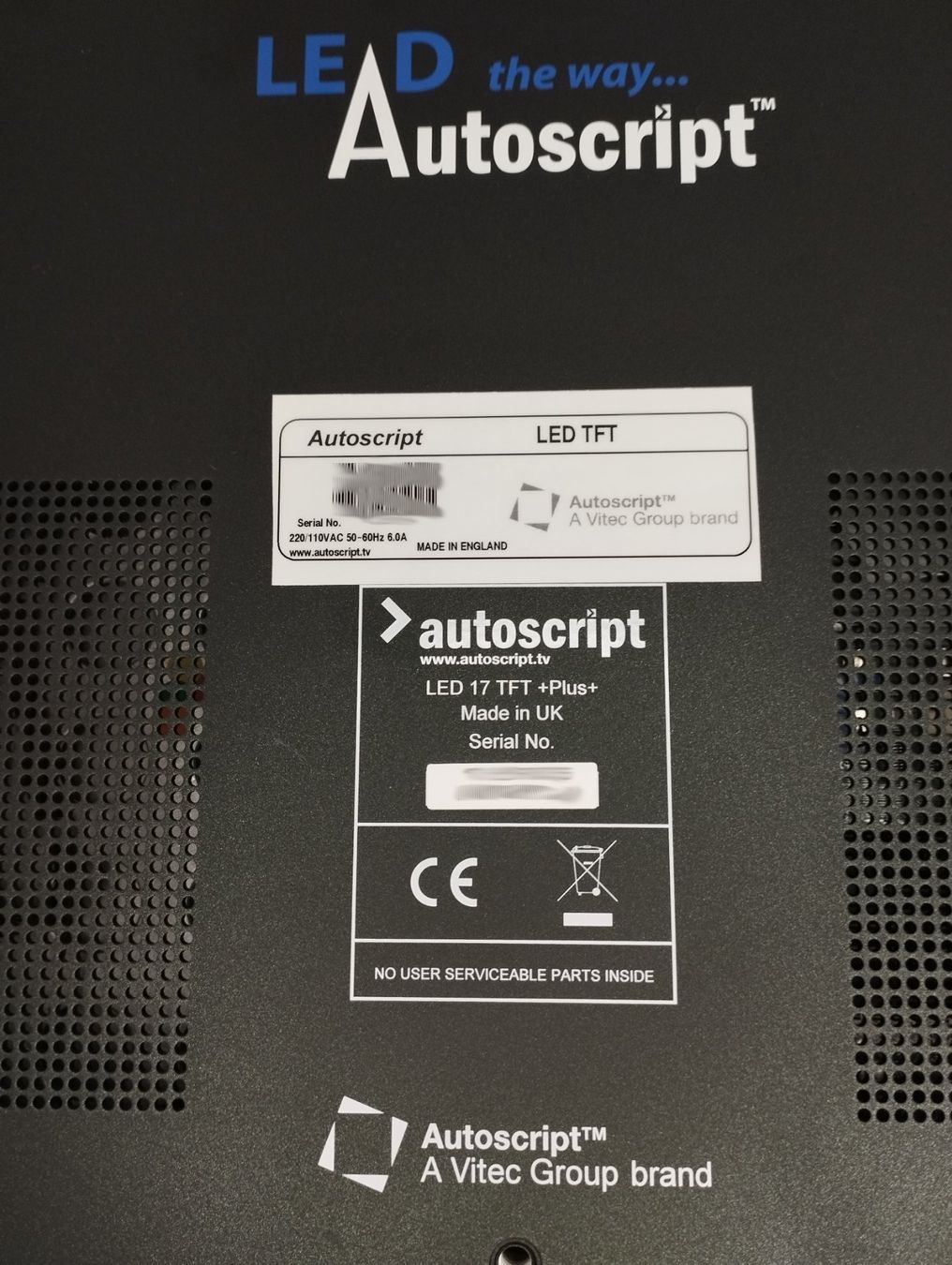 Monitor: Autoscript LED17TFT 17" Monitor Teleprompter HD-SDI 1600 nit – Usato da Agno venduto da luk_mfk6 6