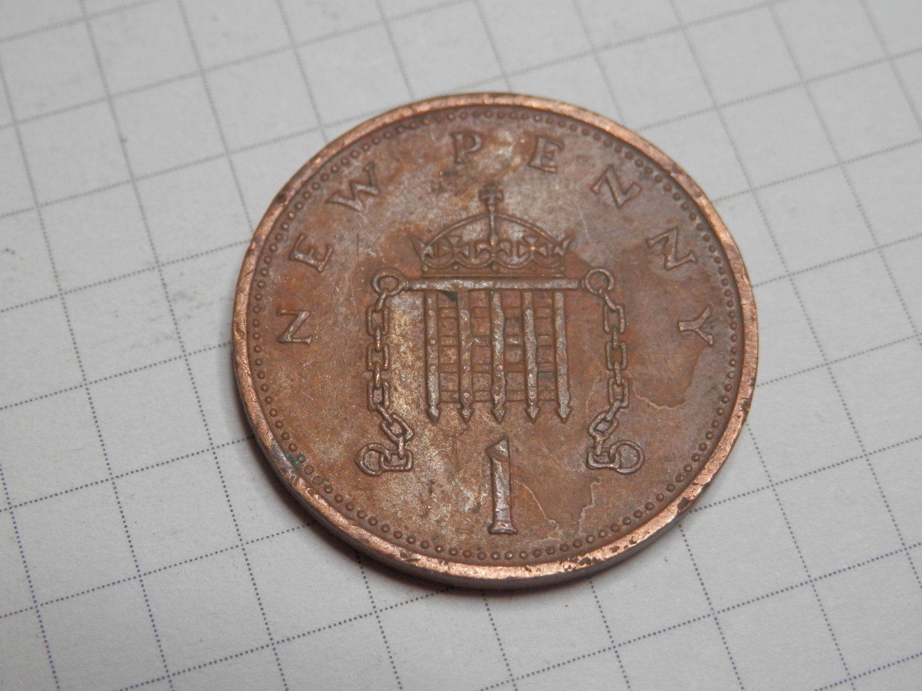 Alle Münzen: Großbritannien 1 New Penny, 1971 – Gebraucht aus Weiach von weiach81 1