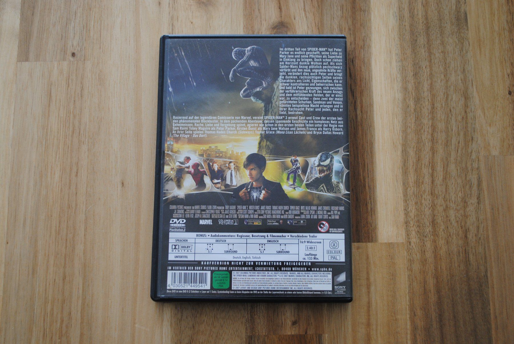 Tous les DVDs: Spider-Man 3 – D'occasion à Olten par prusik02 2