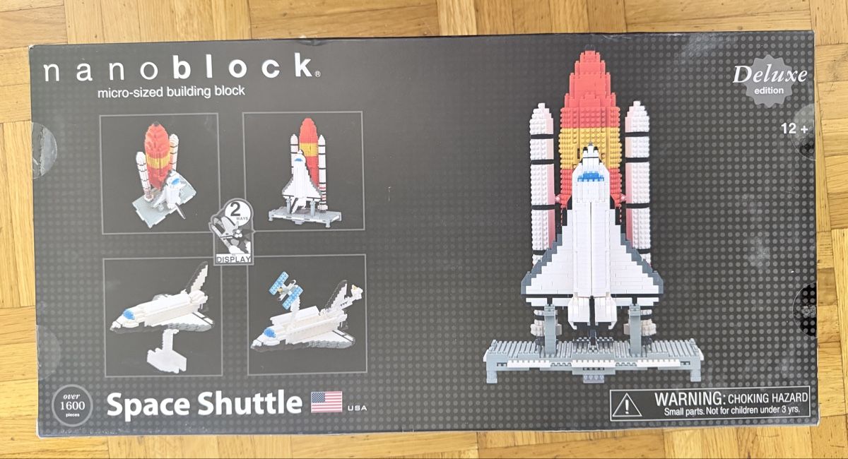 Nanoblock Kit di costruzioni: nanoblock Space Shuttle Deluxe Edition neuf – Nuovo e nell'imballaggio originale da Vessy venduto da Filippe1 1