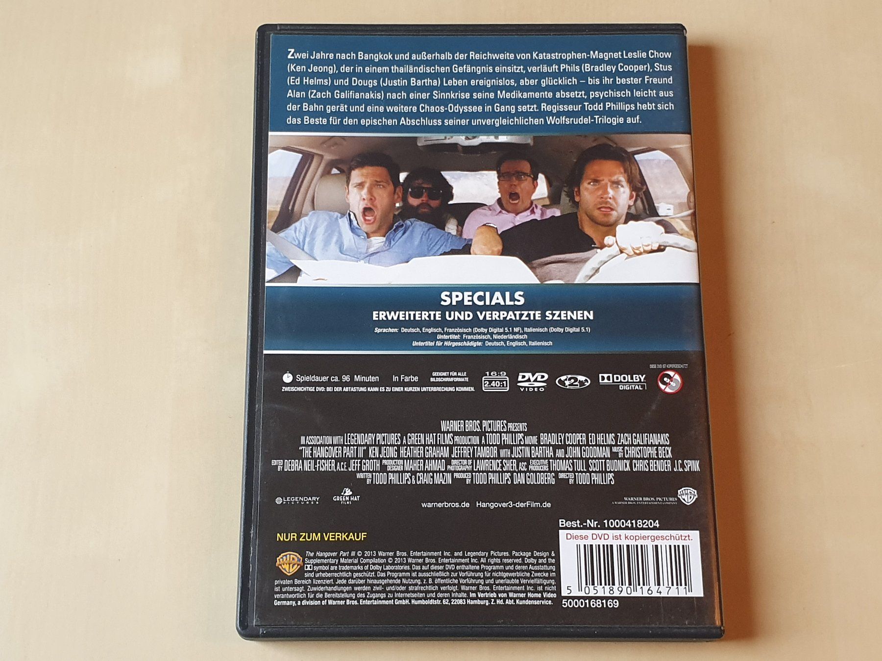 Tous les DVDs: Hangover 3 – D'occasion à Stansstad par collectorsshop 1