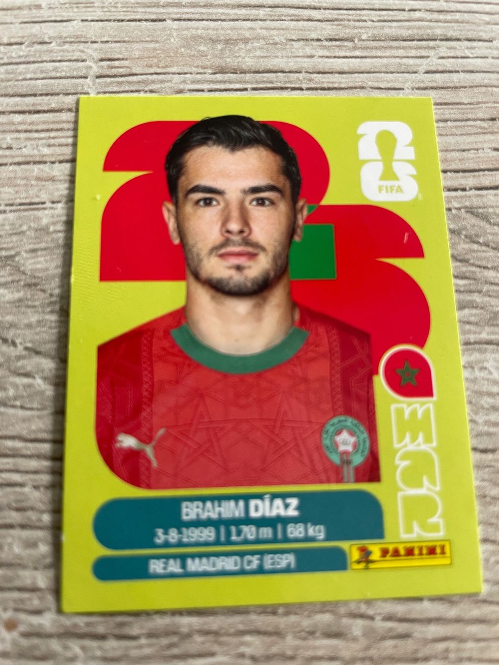 Panini Carte collezionabili: Panini Sticker - Brahim Diaz – Usato da Neftenbach venduto da Justine76