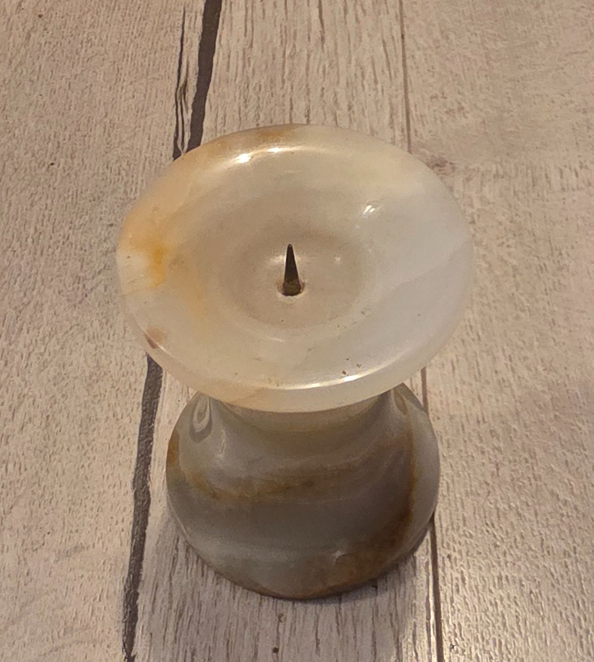 Portacandele: Bougeoir en Onyx – Usato da Jouxtens-Mézery venduto da ger_hpd5 1