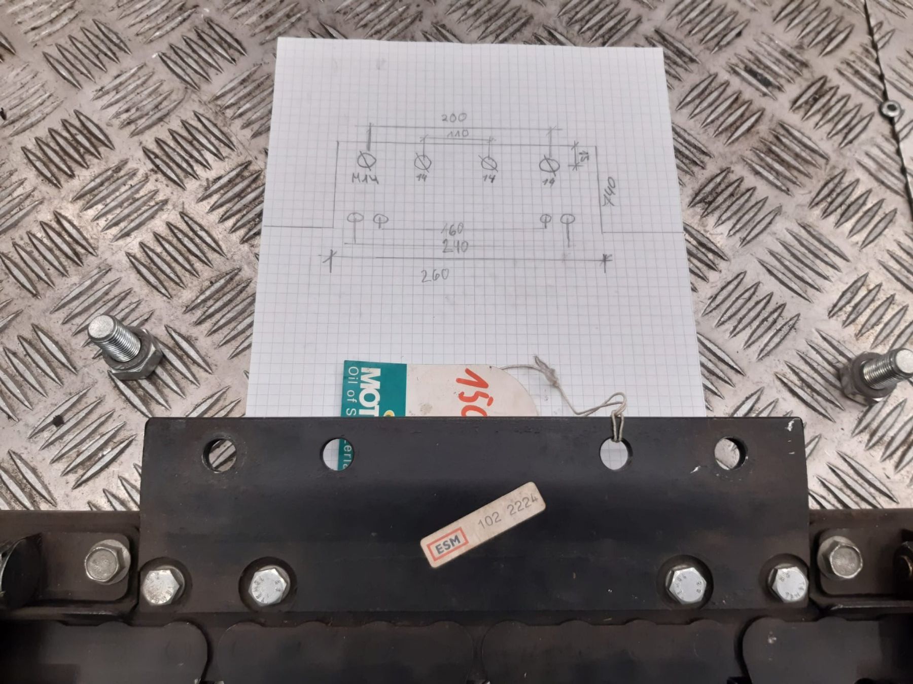 Accessori Trattori &Veicoli agricoli: NEUER Messerbalken ESM, Länge 150 cm – Nuovo (secondo la descrizione) da Ulisbach venduto da MSH01 1