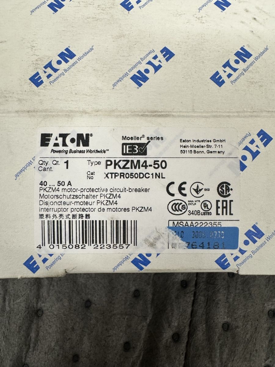 Eaton Interruttori: 50A Motorenschutzschalter Eaton – Nuovo e nell'imballaggio originale da Boswil venduto da BoobieButt 1