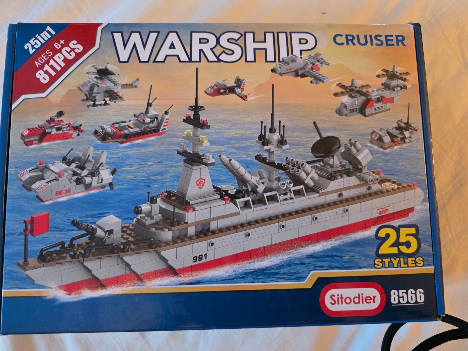 Lego Giocattoli: Warship Cruser Sitodier 8566 – Usato da Zug venduto da ScarletRose