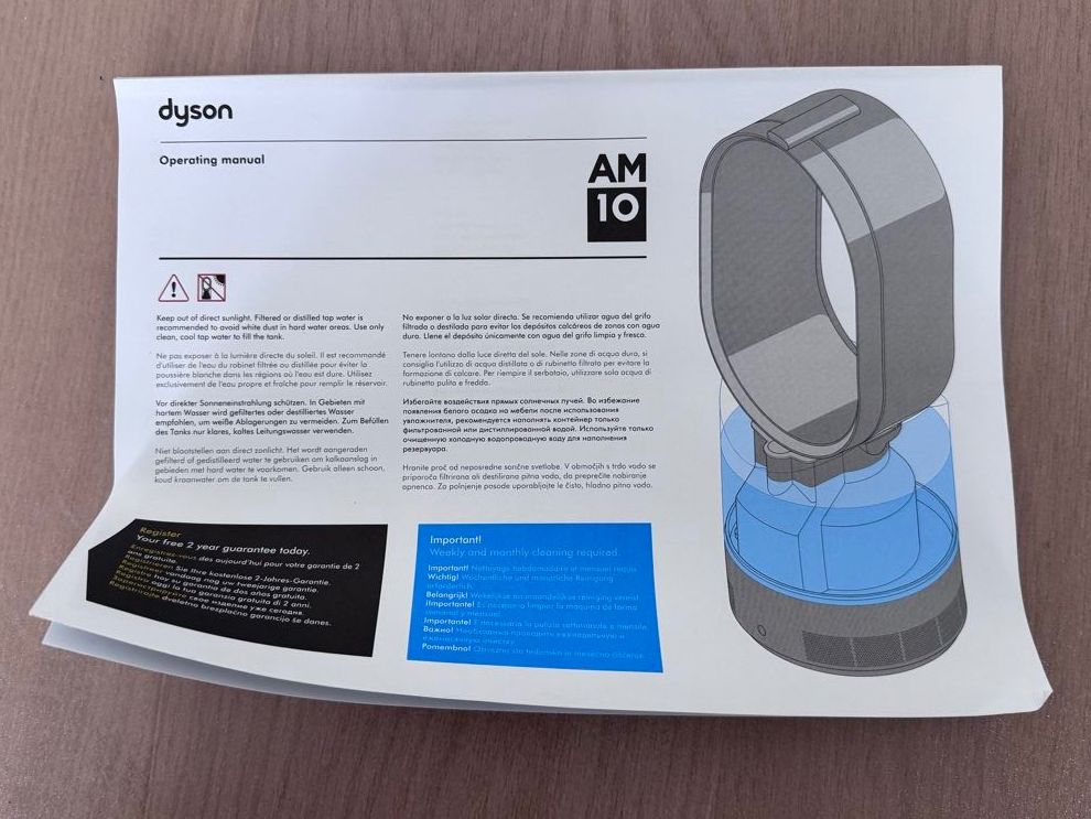 Dyson Umidificatori d'aria: DYSON AM10 Luftbefeuchter – Usato da Frick venduto da BoomSchakkalakka 5