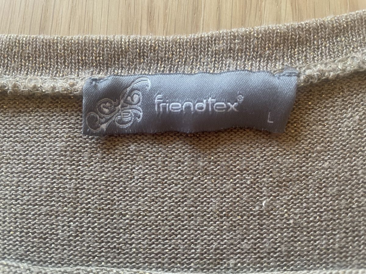 Maglioni & Felpe: Goldfarbener Lurex Pullover – Usato da Zürich venduto da pgr_9pzn 4