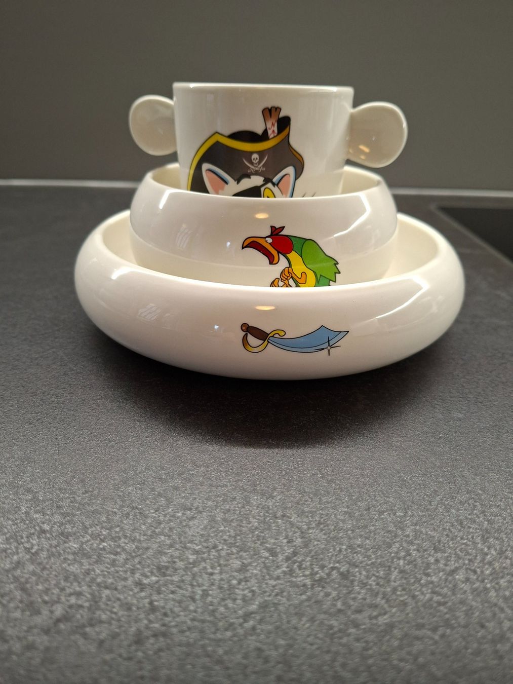 Set di piatti: Kindergeschirrset Lunasol – Usato da Goldau venduto da demirocl