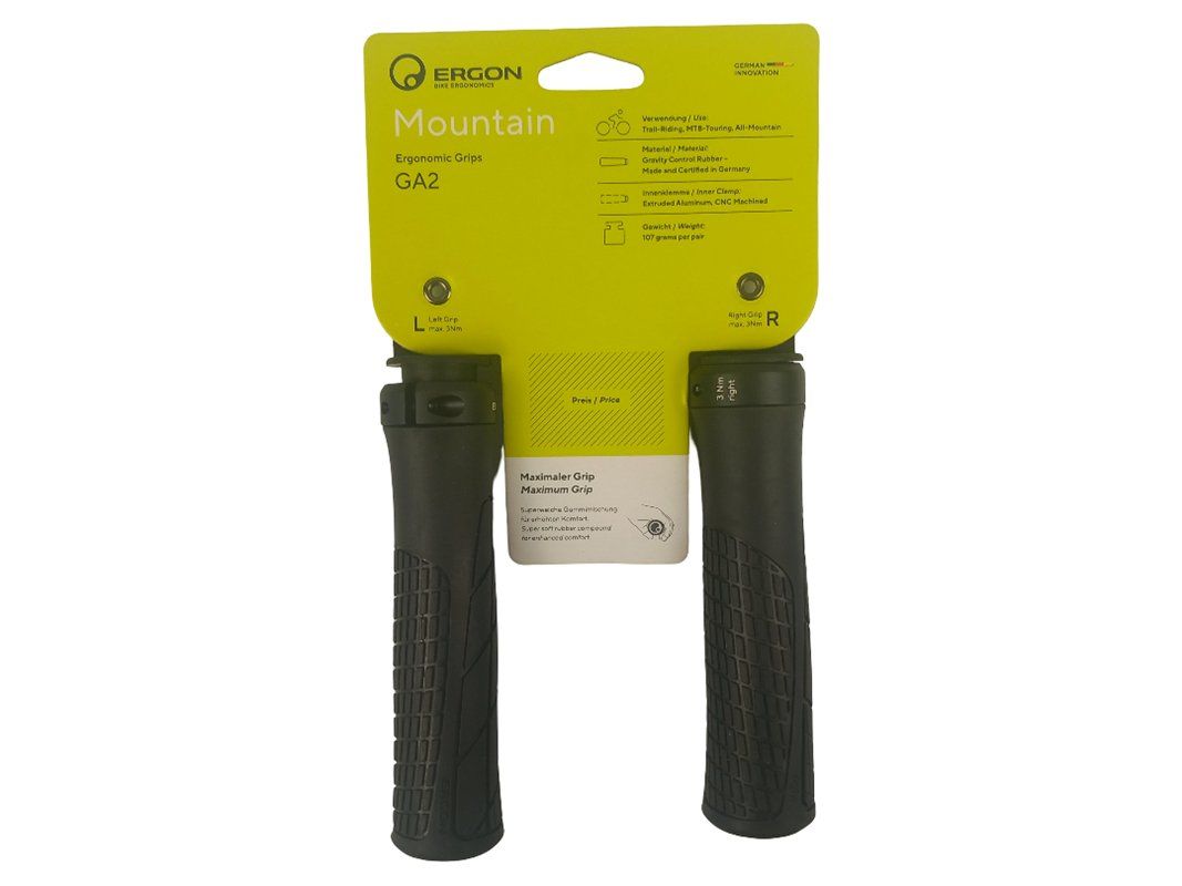 Ergon Ersatzteile: ERGON Mountain GA2 Ergonomic Grips – Gebraucht aus Hünenberg von Restwert_Zug