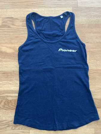 Tanktop Pioneer / Wörthersee: blau, Grösse S, Bio Baumwolle