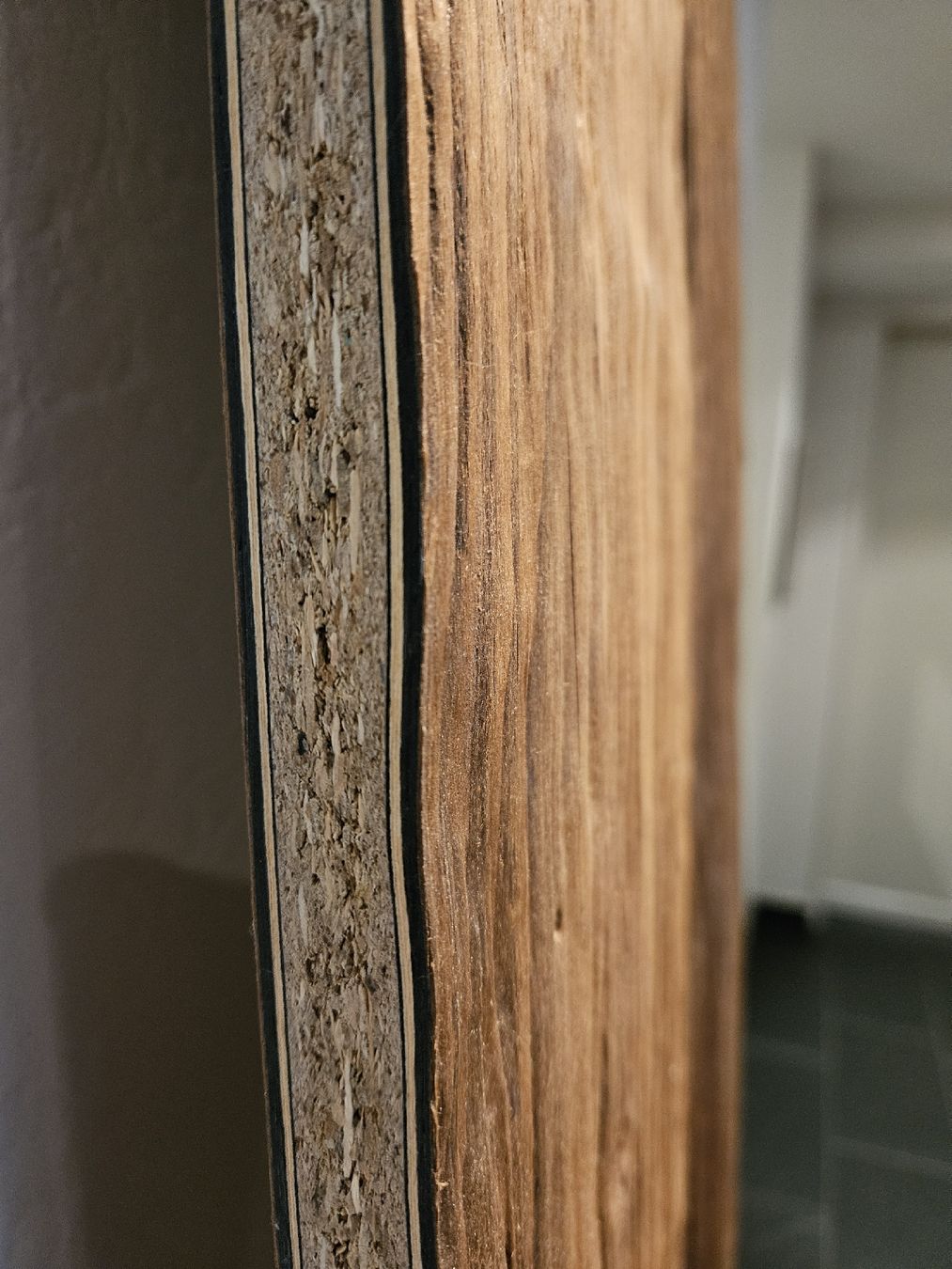 Articoli in legno: 3D Reliefplatte Echtholzfurnier Lärche geräuchert – Nuovo (secondo la descrizione) da Bertschikon Gossau venduto da simla09 2