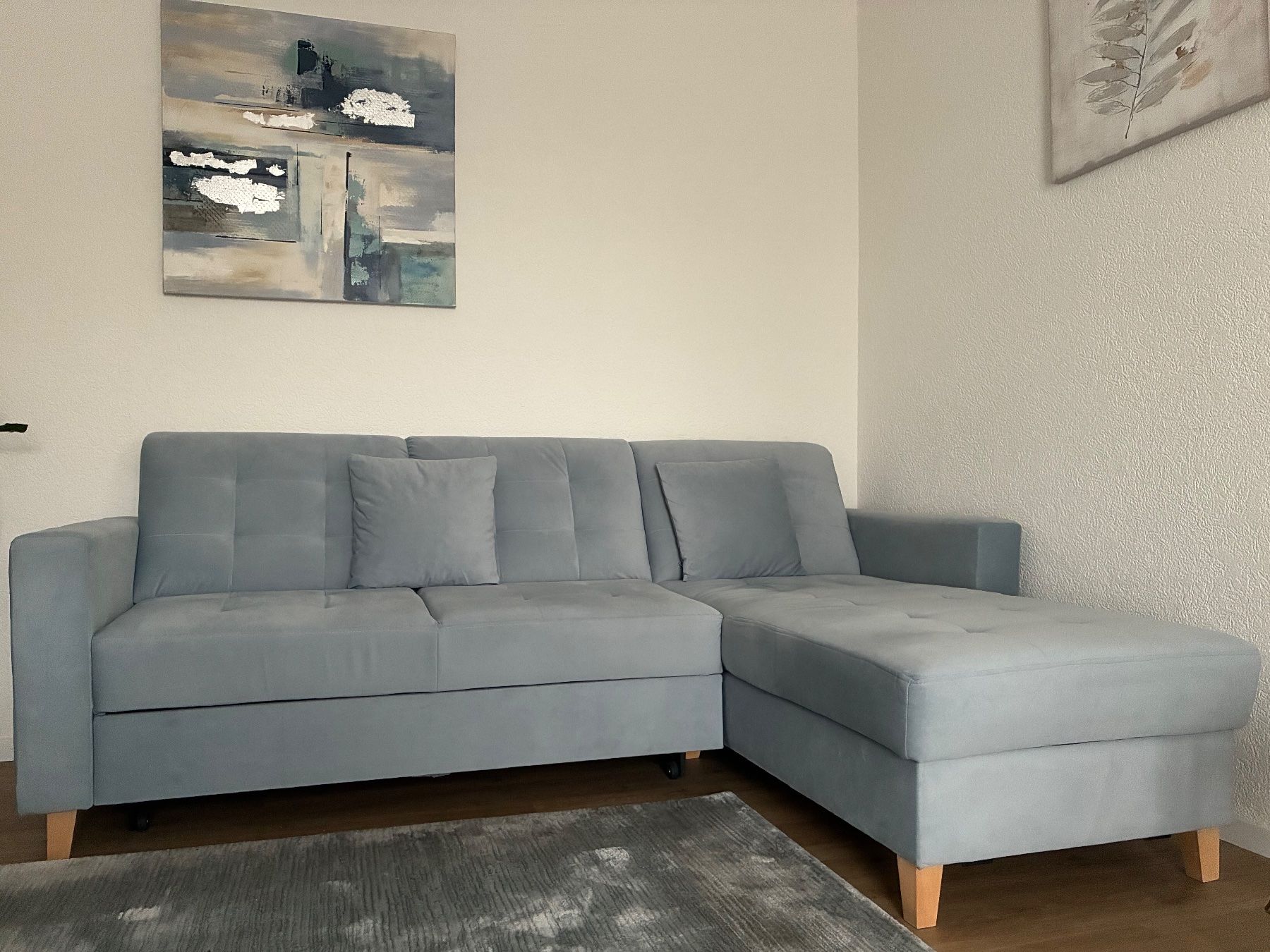 Divani: Bett-Sofa grau-blau – Nuovo (secondo la descrizione) da Münchwilen TG venduto da rodi2021
