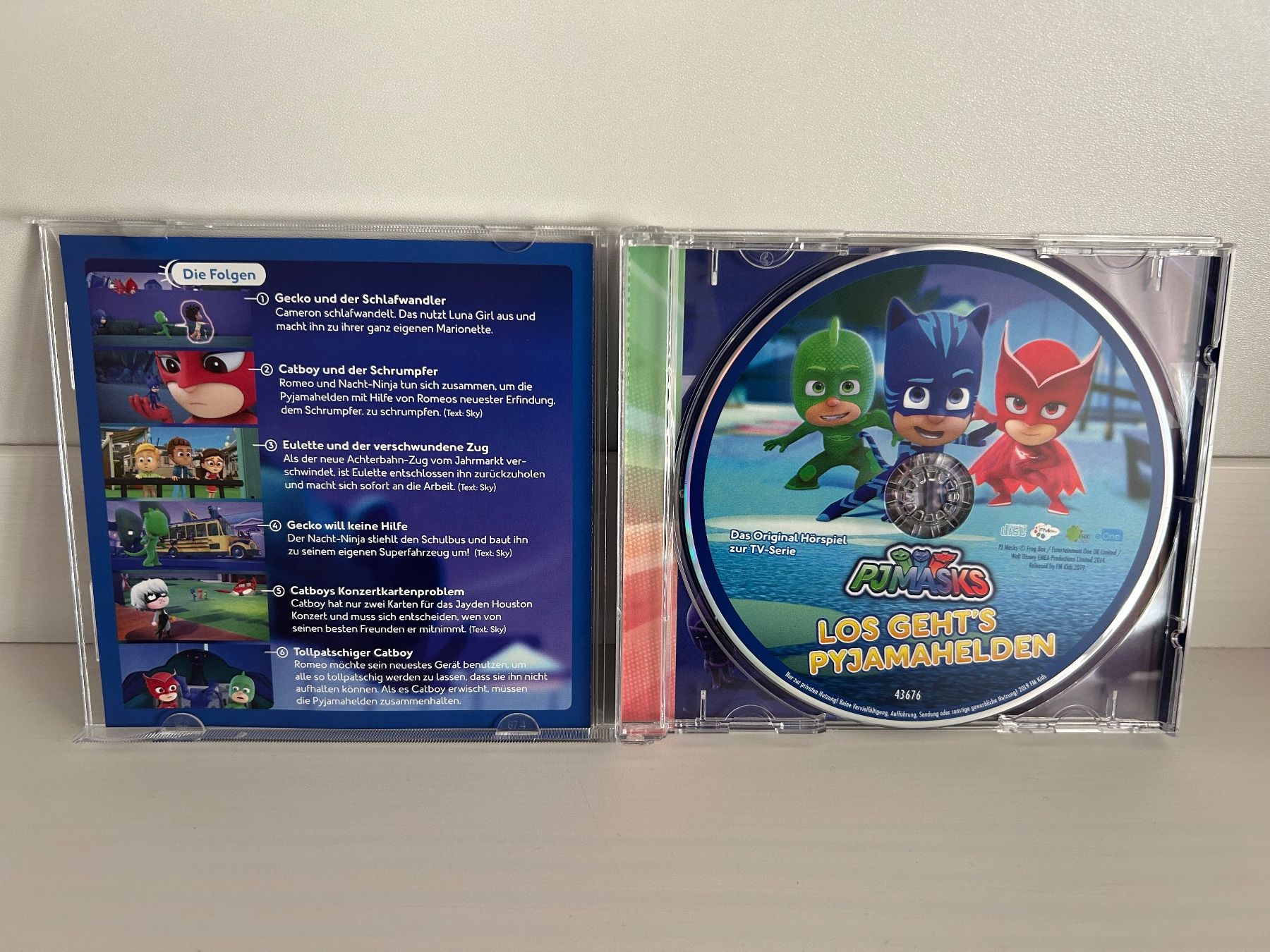 Audiolibri: PJ Masks Pyjamahelden Hörspiel – Usato da Naters venduto da Gemschhtte 1