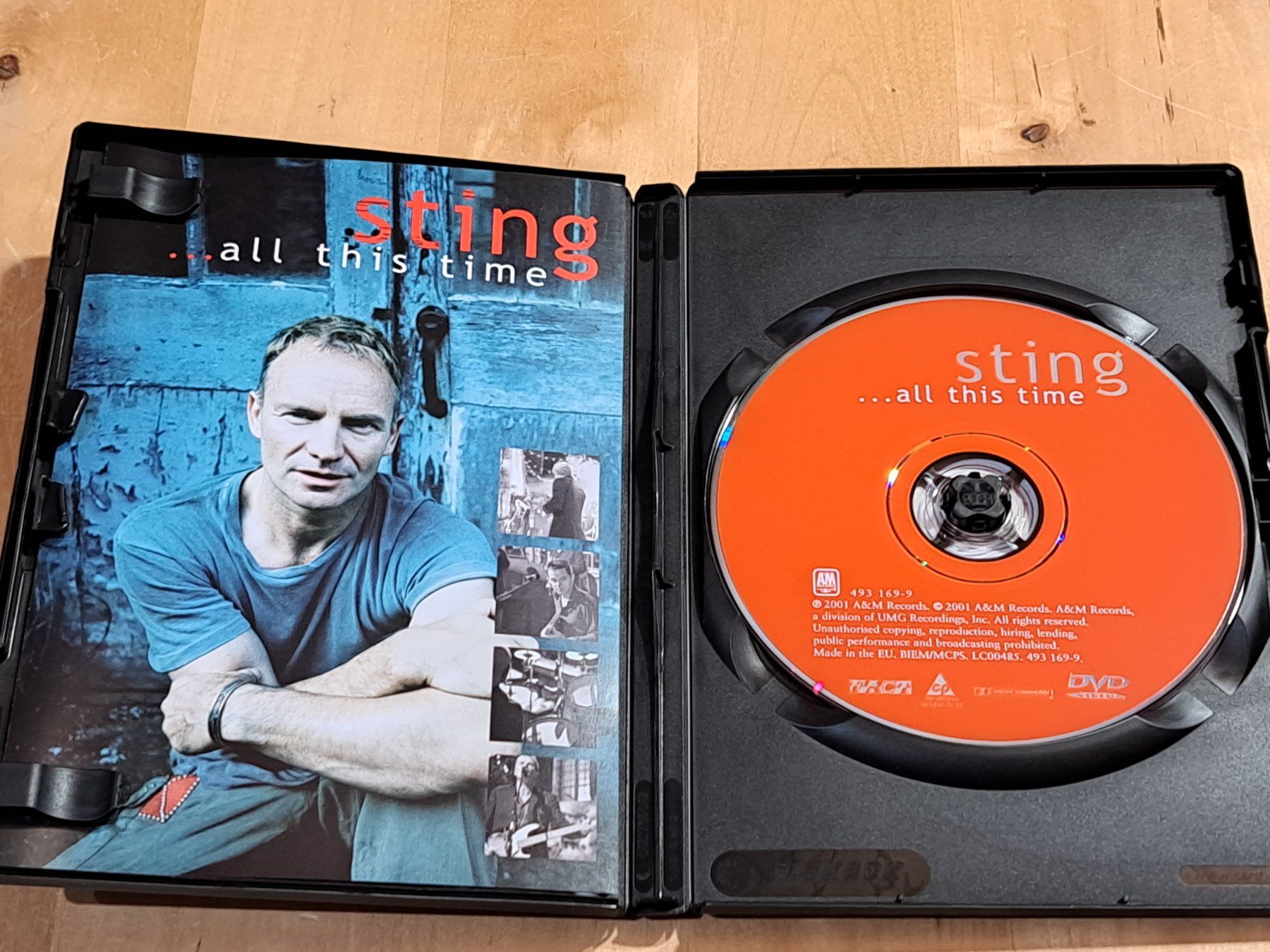 Tutti i DVDs: DVD STING  ...all this Time – Usato da Unterseen venduto da Kanica 5