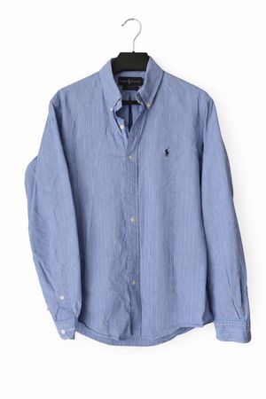Chemise Ralph Lauren rayée bleue, Taille M