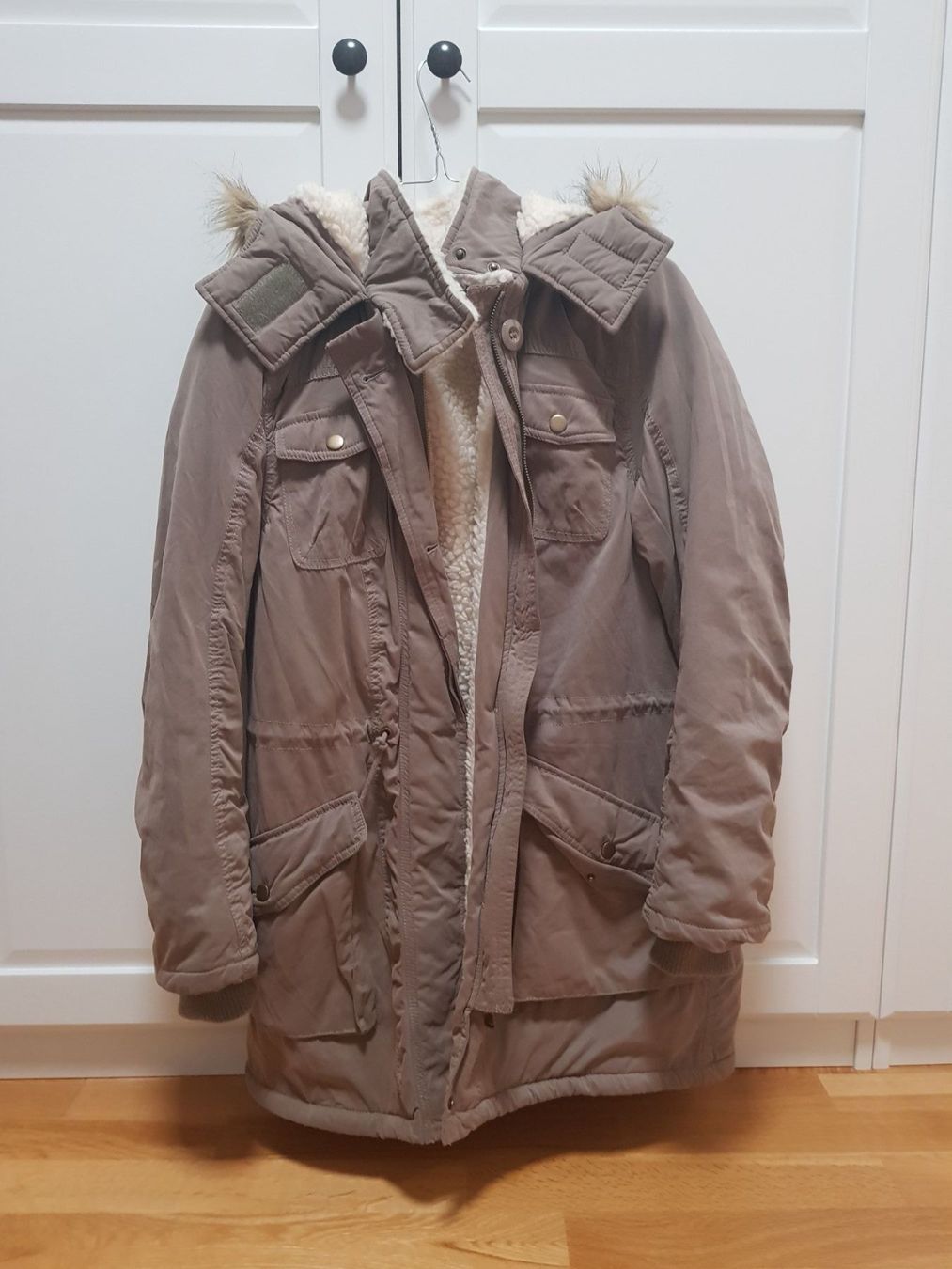 Giacche: Winterjacke beige/braun, Gr. S/M – Nuovo (secondo la descrizione) da Arlesheim venduto da Eli_77