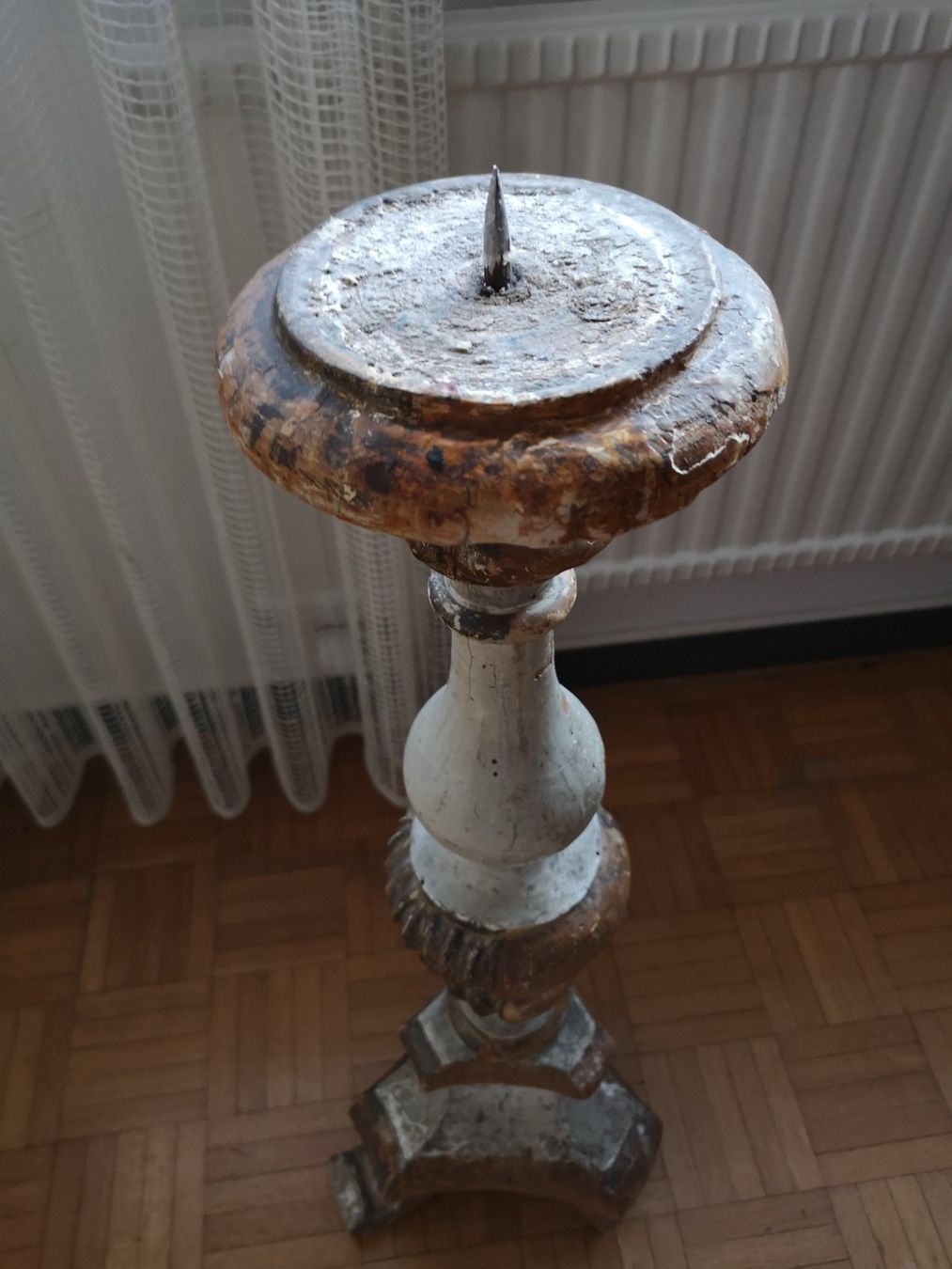 Portacandele: ANTIKER KERZENSTÄNDER (HOLZ) – Usato da Muttenz venduto da Sellerboy02 5