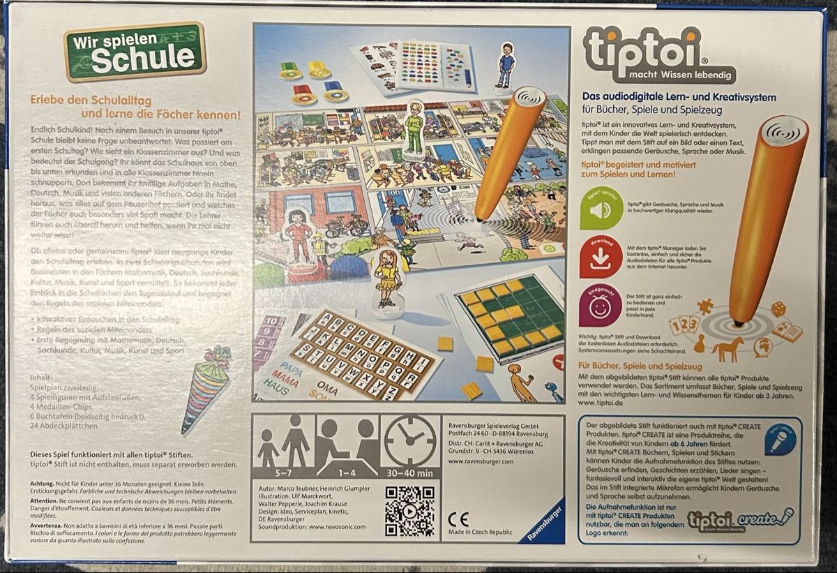 Tiptoi Giochi: Tiptoi, Wir spielen Schule – Nuovo (secondo la descrizione) da Hersberg venduto da Seesternchen85 1