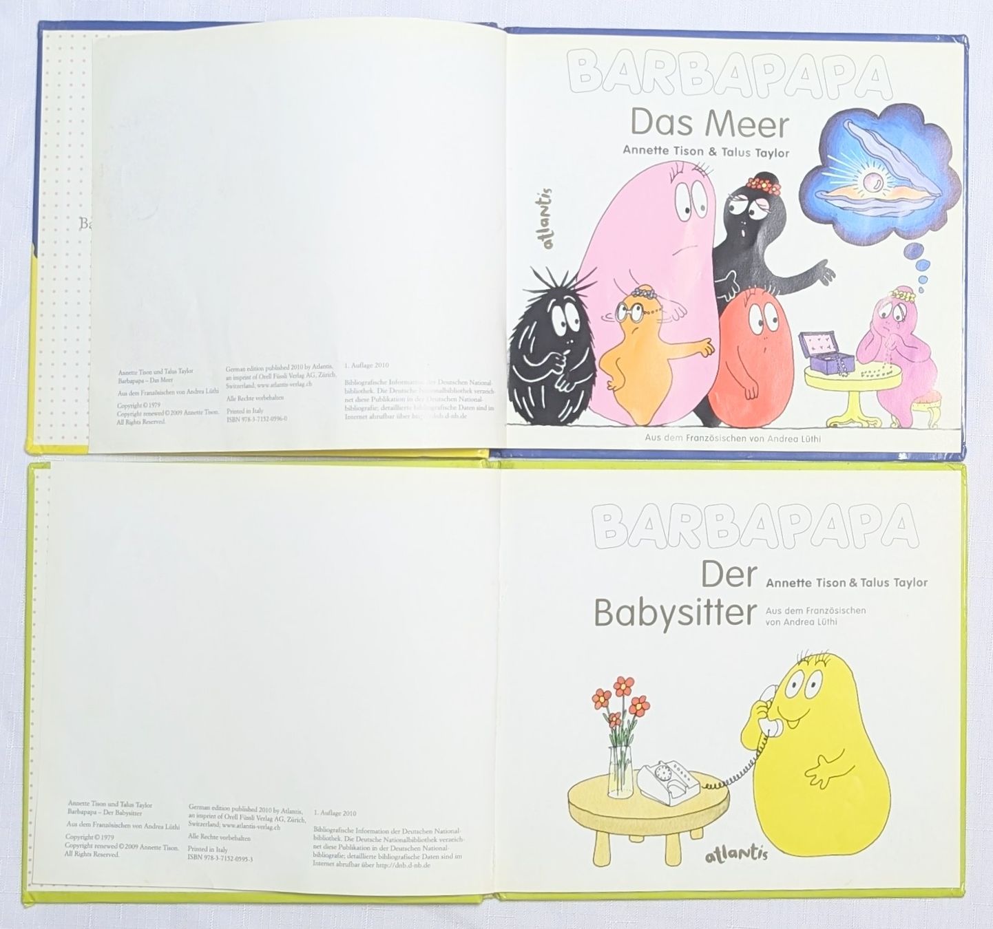 Libri: Das Meer & Der Babysitter -  Barbapapa - Talus Taylor – Usato da Wängi venduto da ABIZONE-86 1