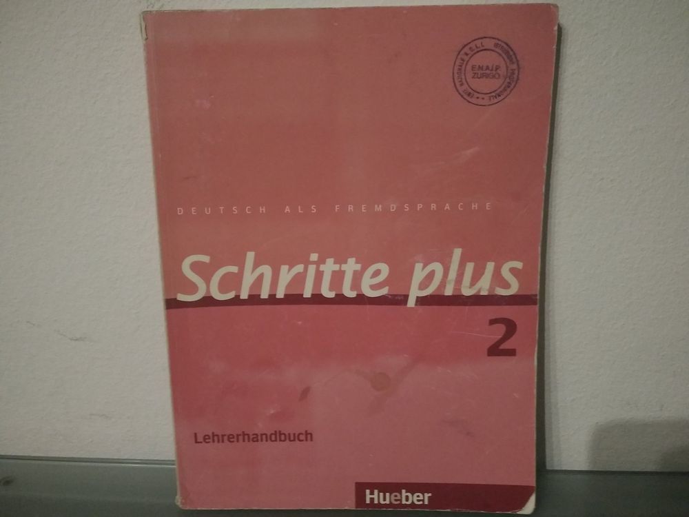 Schritte Plus - Deutsch Als Fremdsprache Bd.2 Lehrerhandbuch | Kaufen ...