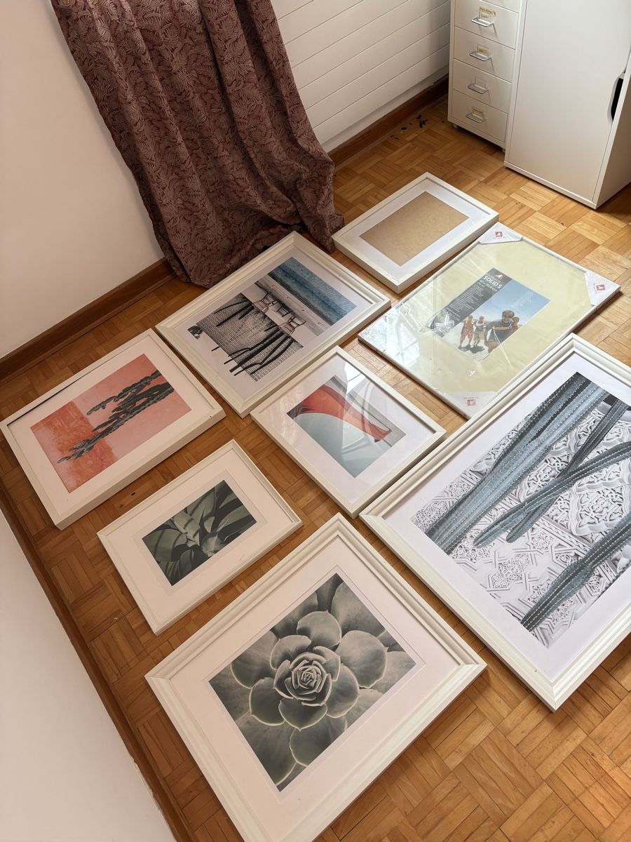 Cornici: 8 Bilder Rahmen inkl den Bildern – Nuovo (secondo la descrizione) da Basel venduto da pet_jr2z 1