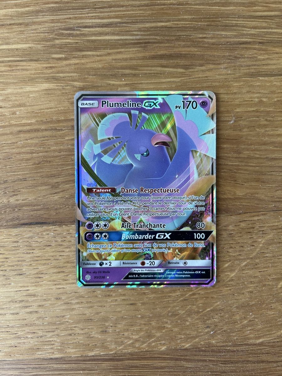 Pokémon Carte collezionabili: Carte Pokémon Plumeline GX – Nuovo (secondo la descrizione) da Orpund venduto da Americanpickers