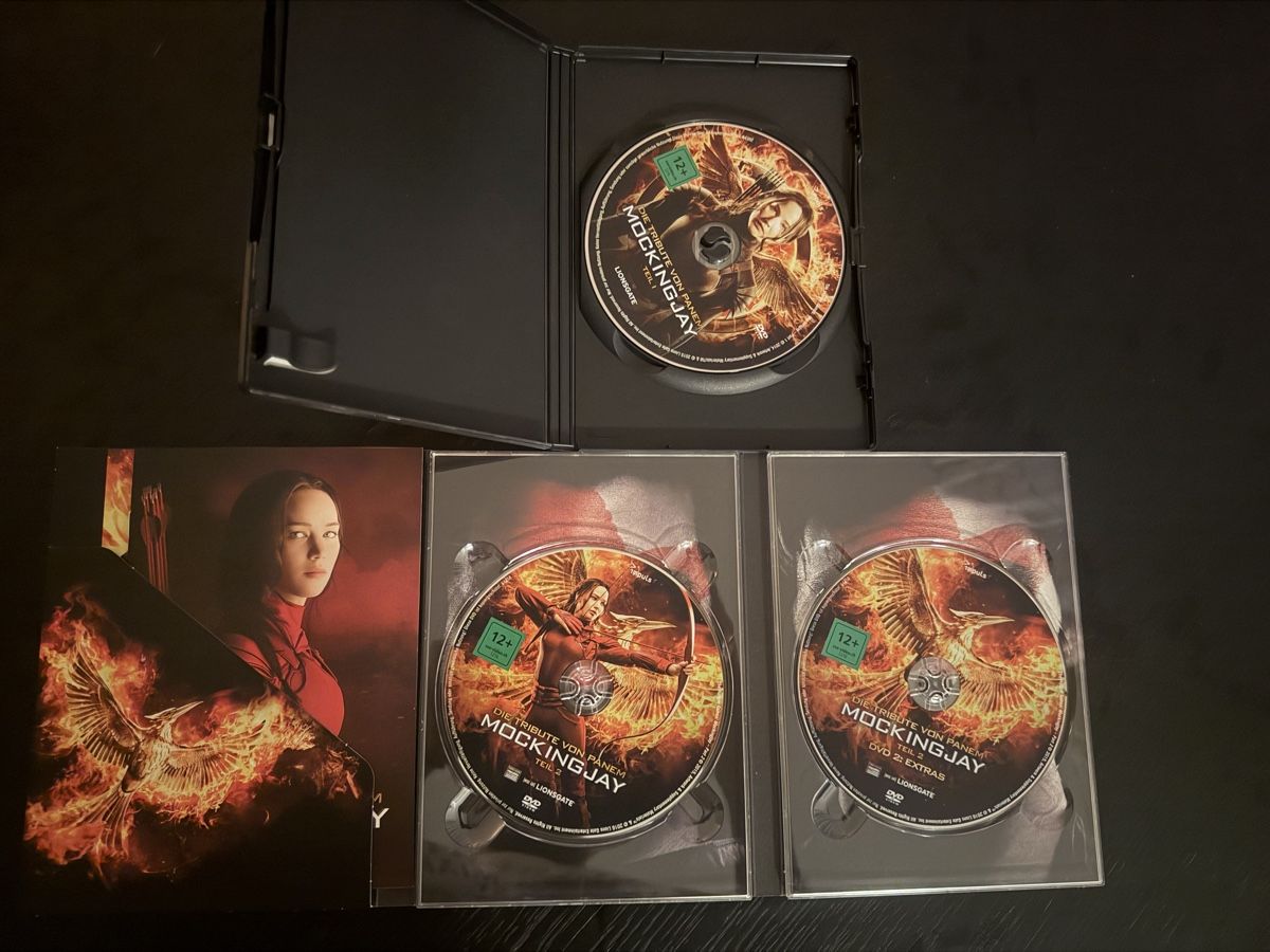Tutti i DVDs: Die Tribute von Panem Mockingjay Teil 1 & 2 DVD – Usato da Lausen venduto da EisAmStiel94 2