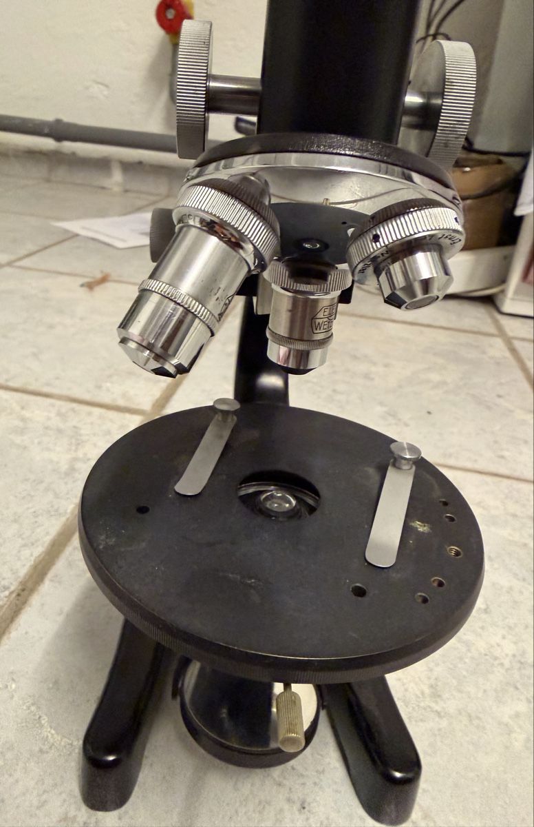 Leitz Microscopi: E. Leitz Wetzlar Microscope No.391540 – Usato da Trimbach venduto da ELITA-5 4
