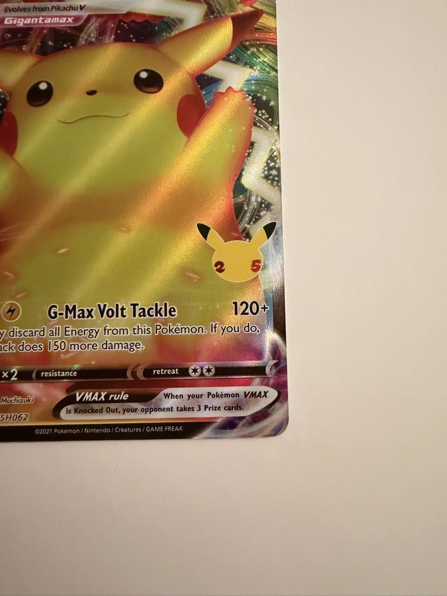 Pokémon Sammelbilder & Trading cards: Pikachu V Max ( Celebrations Promo) – Gebraucht aus Biel/Bienne von SeeLoewe55 4