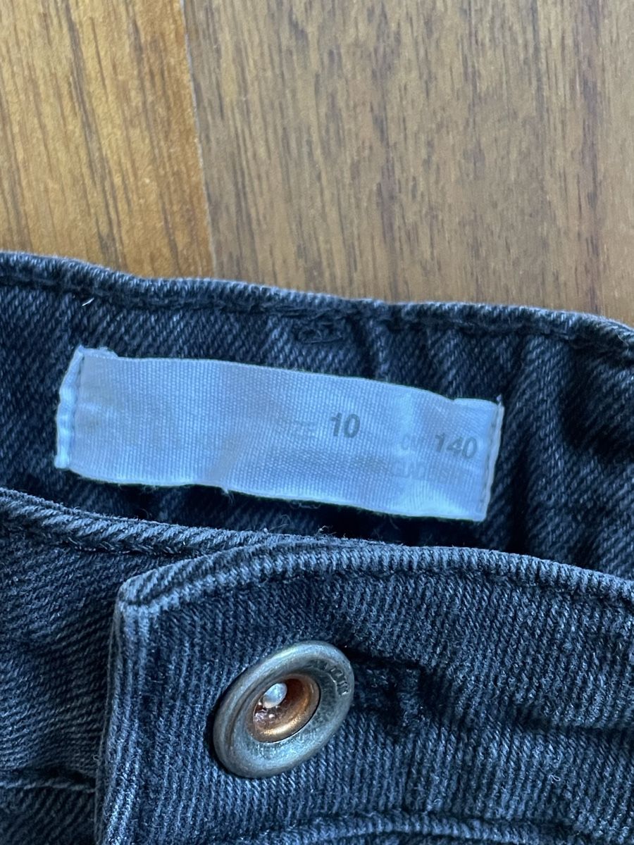 Zara Vestiti & Gonne: Zara Jeansrock, Gr. 140 Schwarz – Usato da Fehraltorf venduto da Nadja0205 2