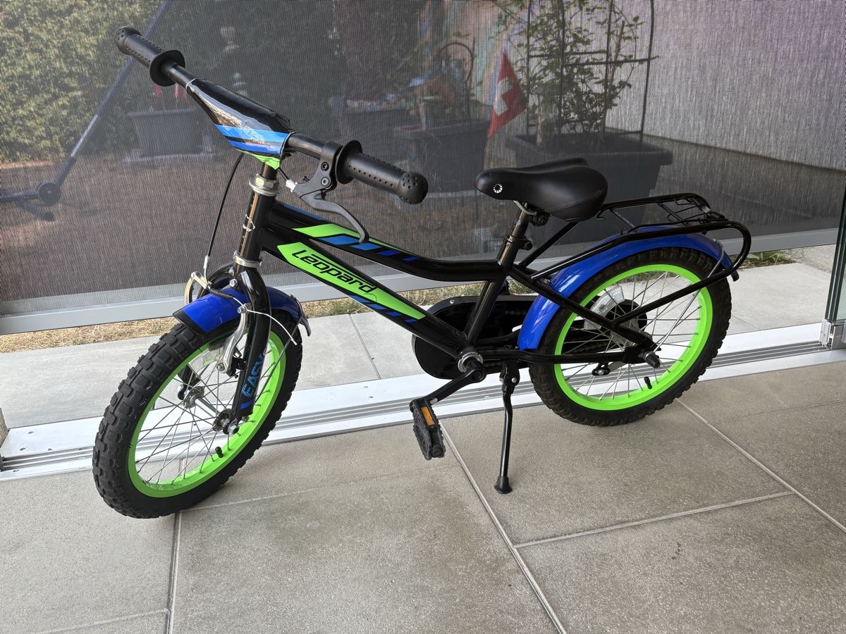 Leopard Velos: Kinder Velo Leopard 16 Zoll – Gebraucht aus Möhlin von Nilo9013