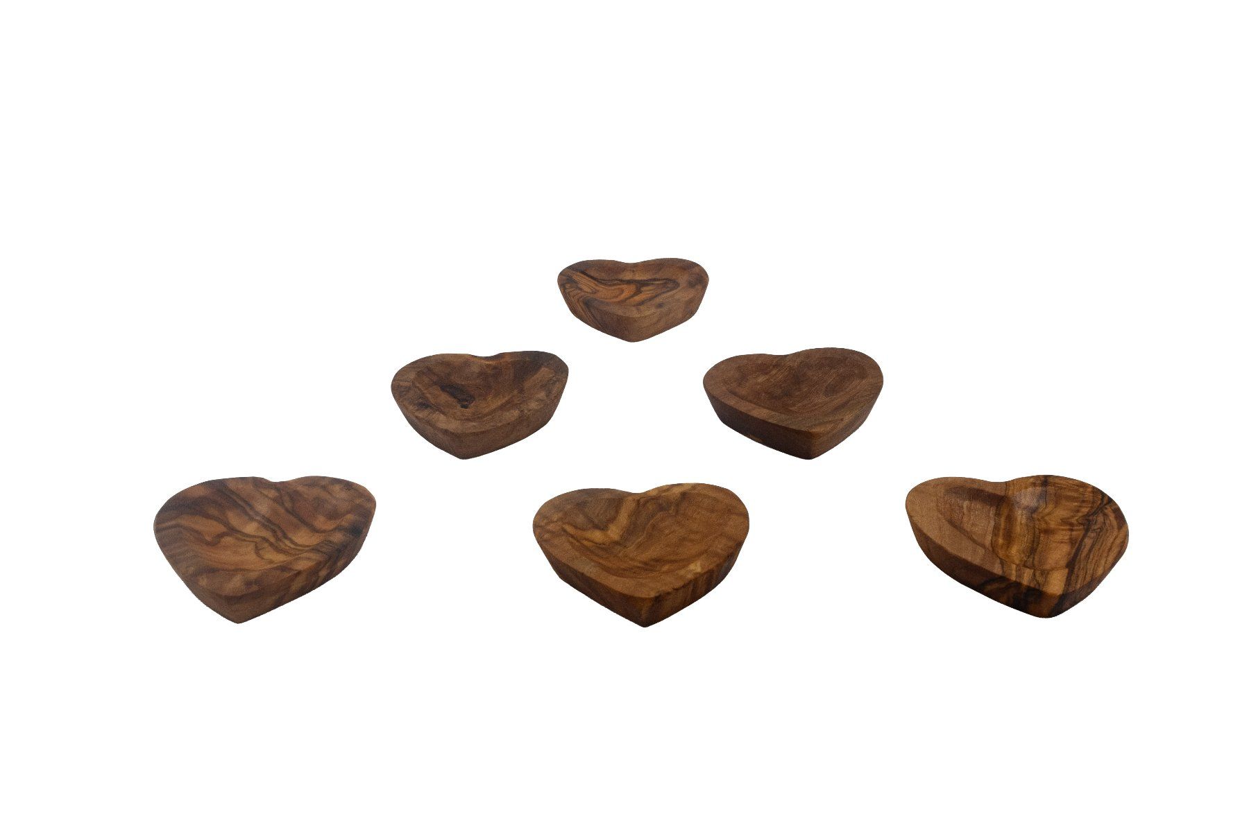 Tutte le decorazioni: Mini Herz "Schälchen" Olivenholz 3er Set – Nuovo e nell'imballaggio originale da Pfäffikon ZH venduto da justnatur 9