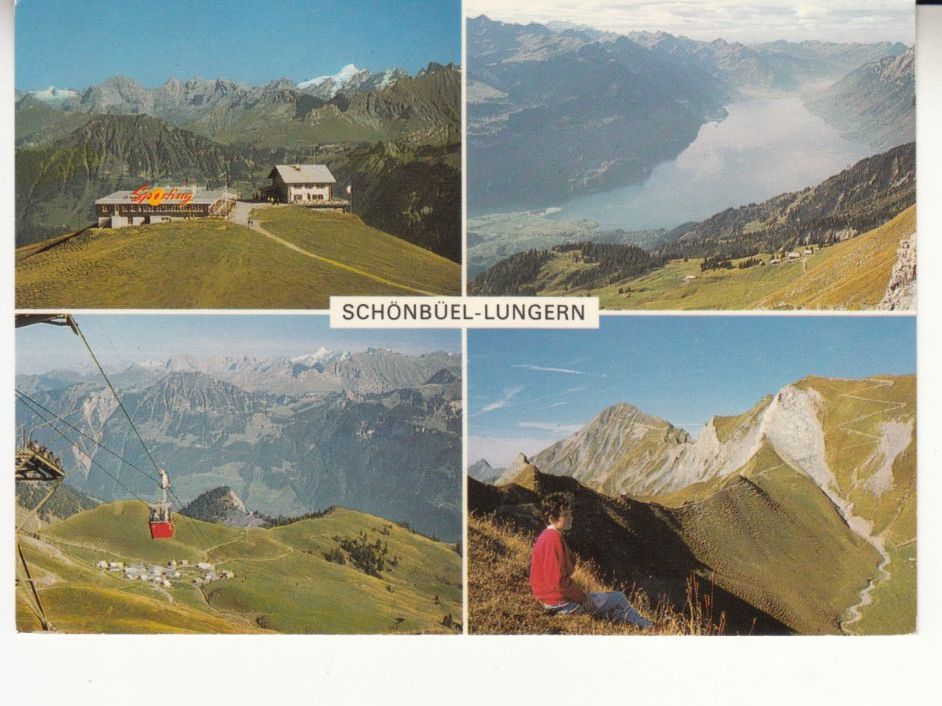 Cartoline postali: Schönbüel Lungern 1970 – Usato da Bürglen TG venduto da StampGraf