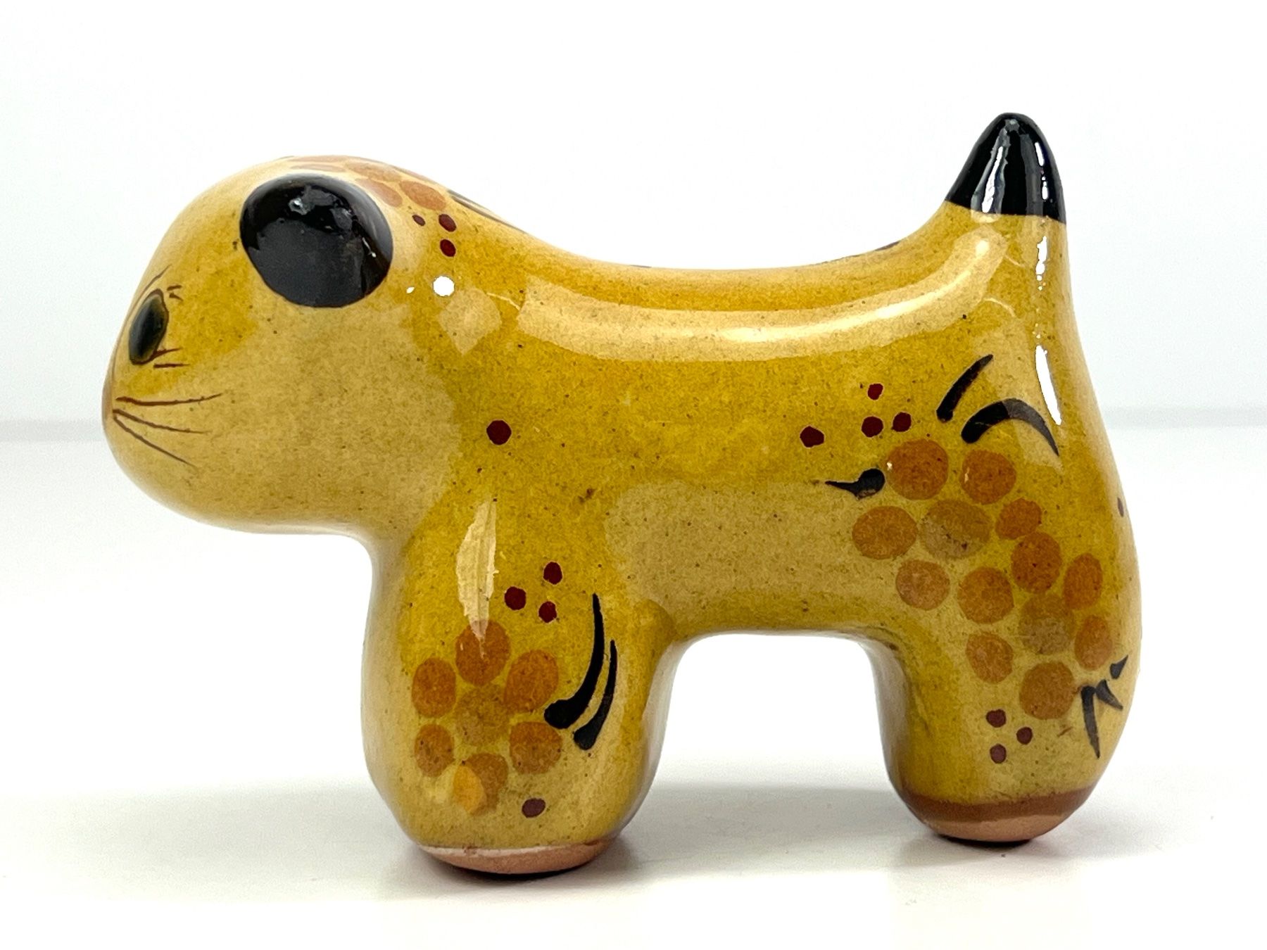 Figurines: Keramik Katzenfigur handbemalt – D'occasion à Zürich par Arche_Brockenhaus 1