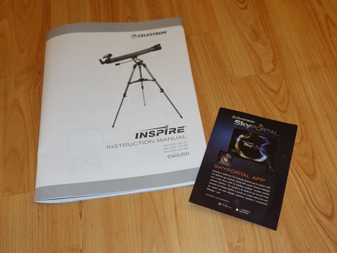 Celestron Telescopi: Teleskop Celestron Inspire 80mm AZ – Usato da Russikon venduto da Eulenfeder 5