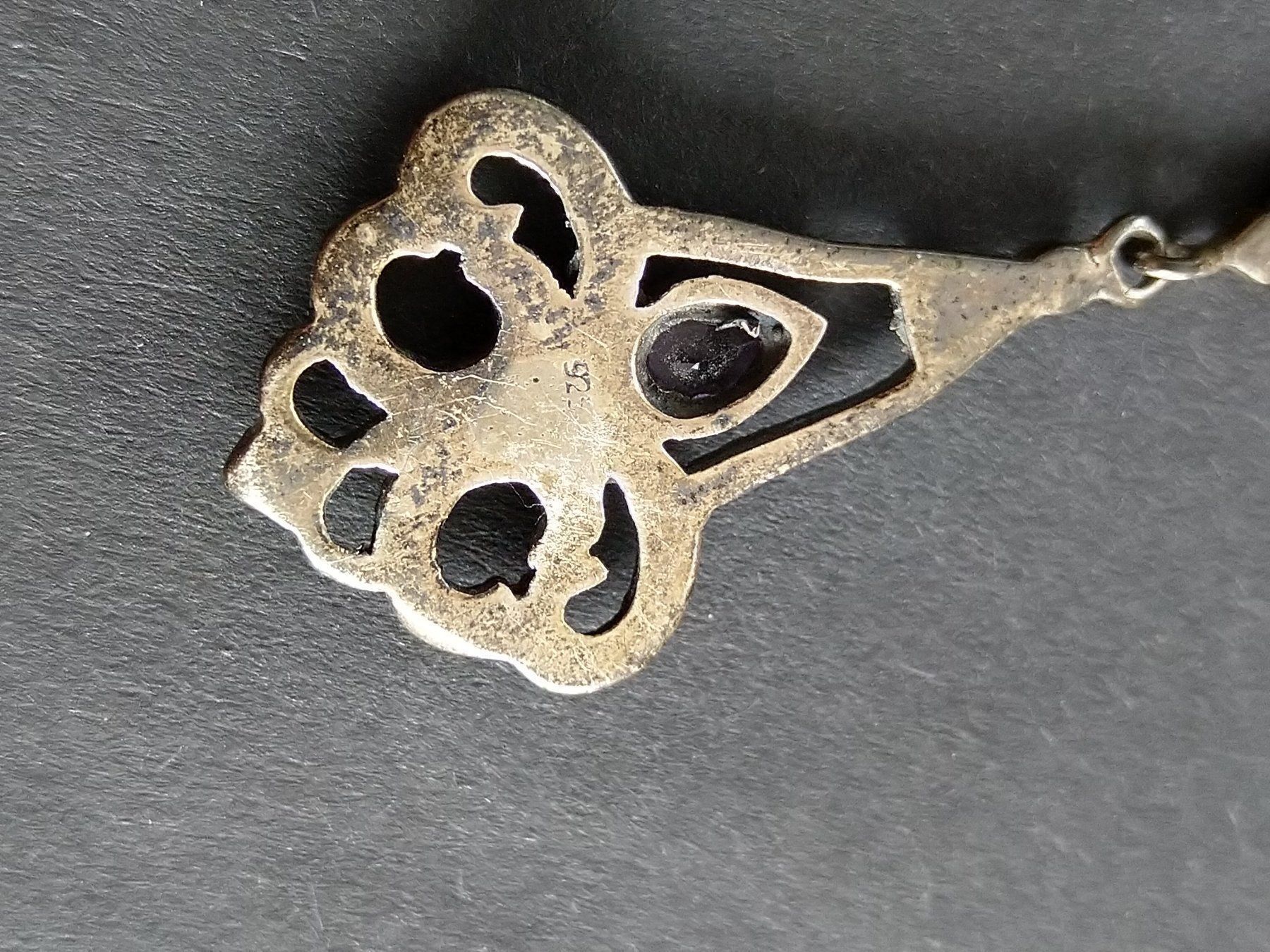 Orecchini pendenti & Orecchini a lobo: MARKASITEN OHRRINGE IN 925 SILBER – Usato da Romanshorn venduto da BoutiqueA 3