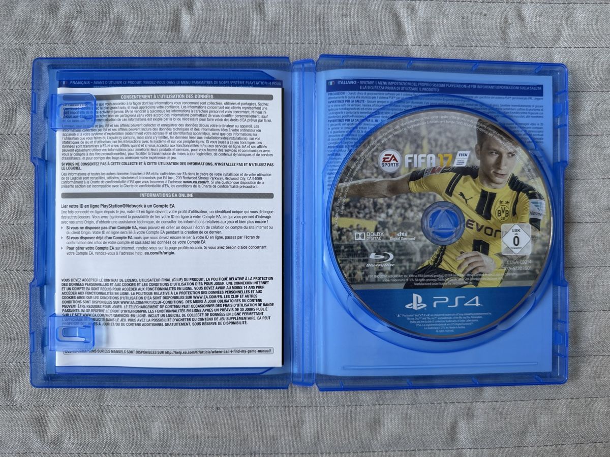 Sony Giochi: FIFA 17 für PS4 – Usato da Thunstetten venduto da Virus_33 1